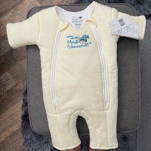 Baby Merlin’s Cotton Magic Sleep Suit 3-6 Months 12-18 Lbs Boys Girls Yellow